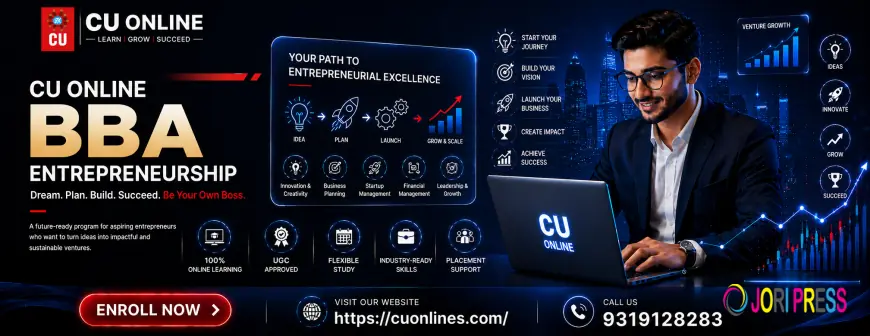 CU Online BBA Entrepreneurship Program – Course Details, Eligibility & Career Scope