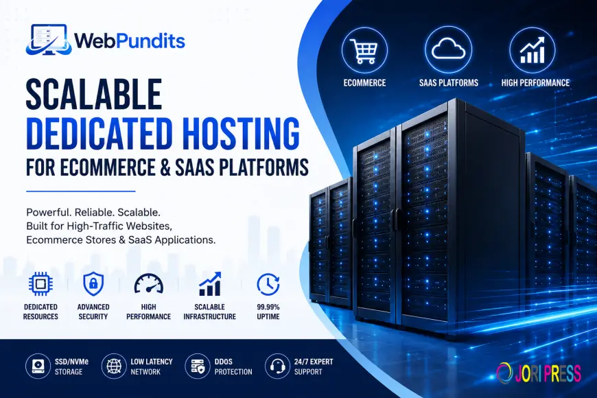 Web Pundits Launches Scalable Dedicated Hosting for Ecommerce and SaaS Platforms