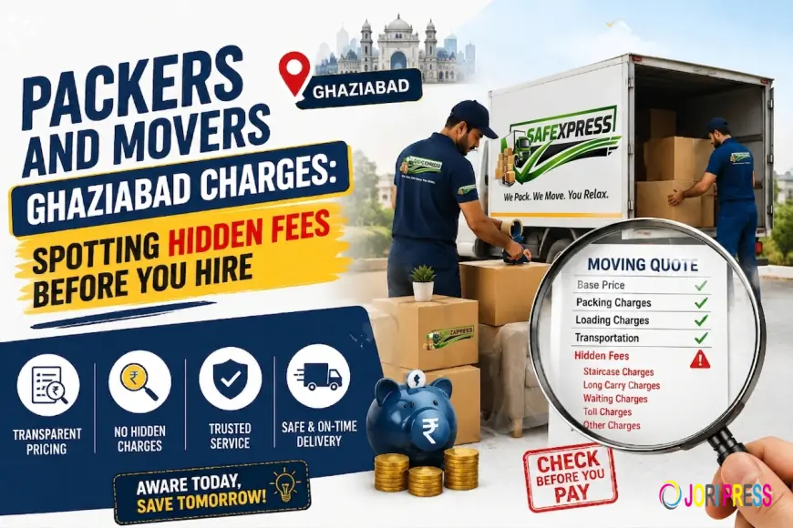 Packers and Movers Ghaziabad Charges: Spotting Hidden Fees Before You Hire