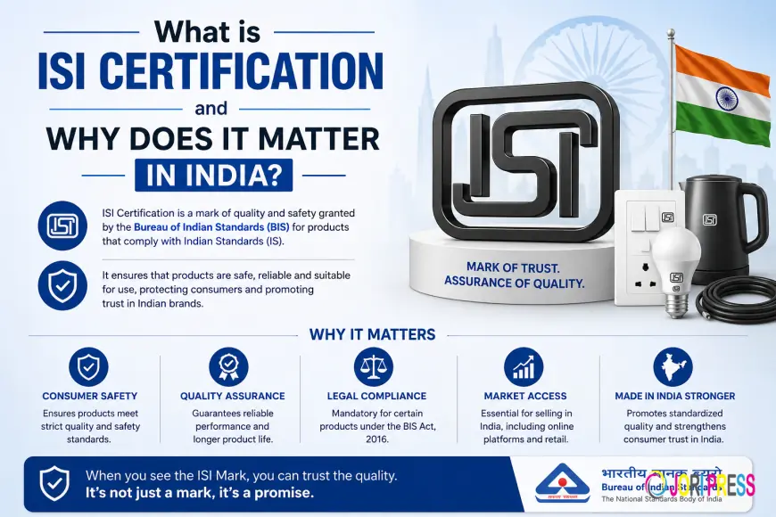 What is ISI Certification and Why Does It Matter in India?