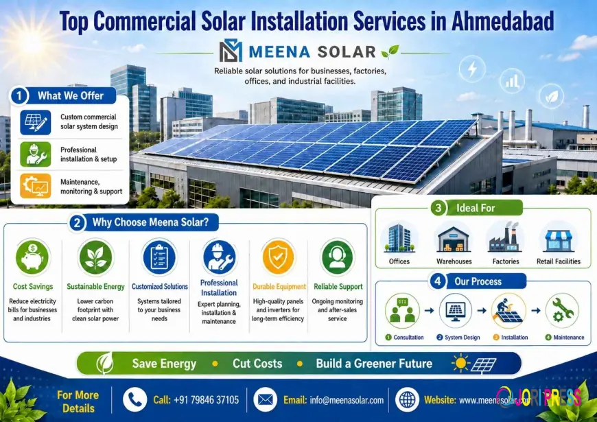 Top Commercial Solar Installation Services in Ahmedabad