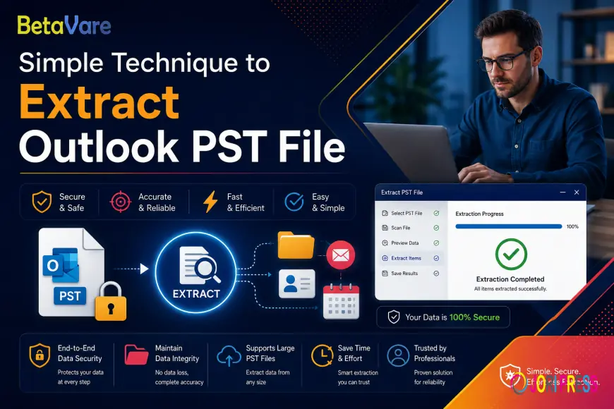 Simple Technique to Extract Outlook PST File
