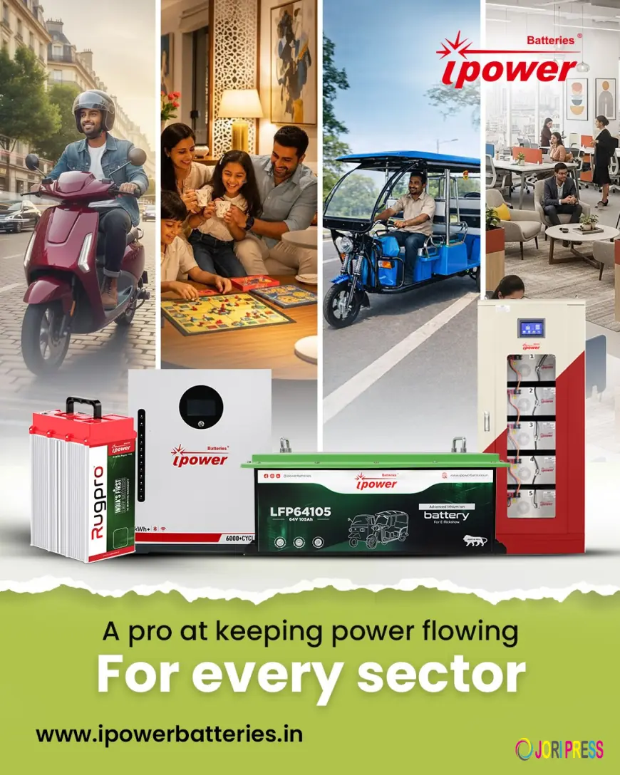 Why Ipower Batteries Is Becoming a Trusted Battery Company in India