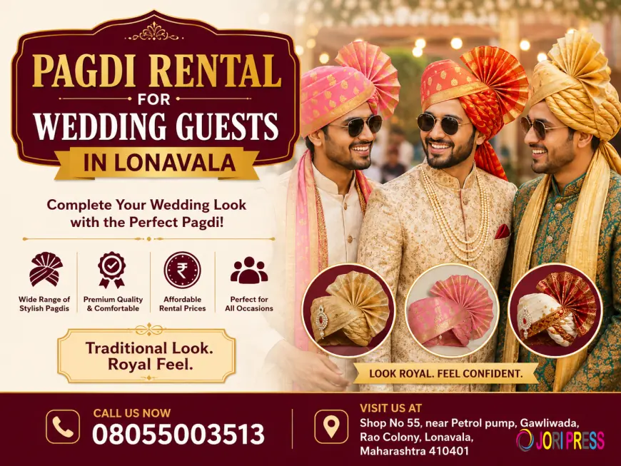 Pagdi Rental for Wedding Guests in Lonavala