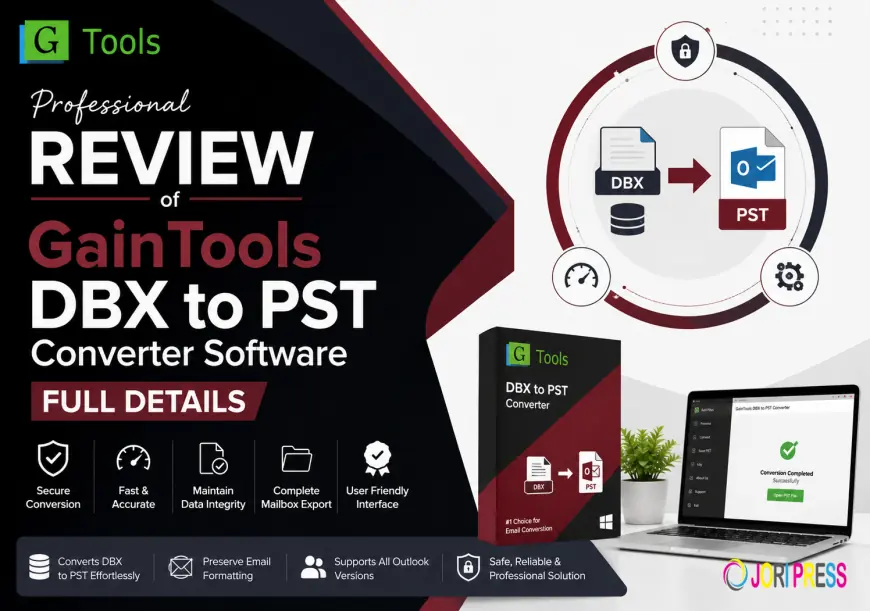 Professional Review of GainTools DBX to PST Converter Software-Full Details