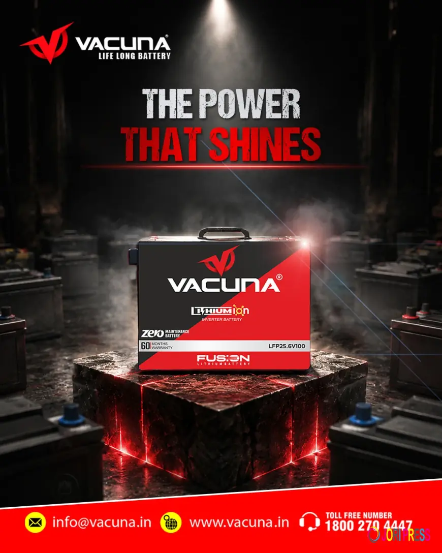 Vacuna Battery – Modern Inverter Battery Solution for Reliable Backup