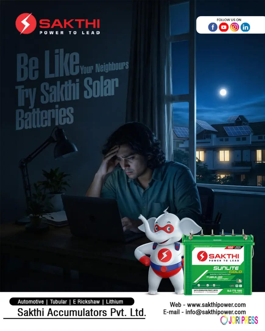 How Sakthi Battery Supports Everyday Power Backup Needs
