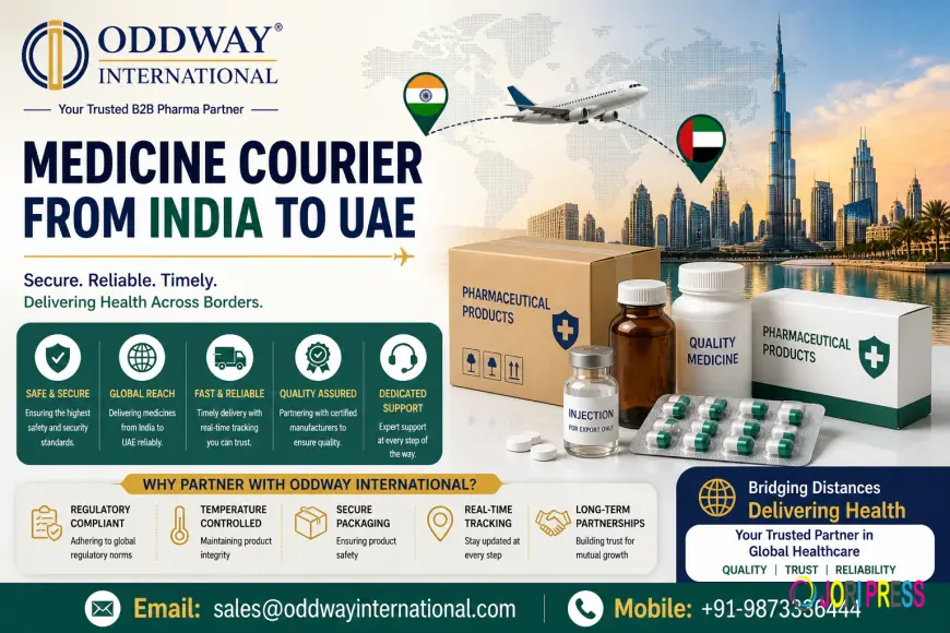 Can Medicines Be Couriered from India to UAE? - Oddway