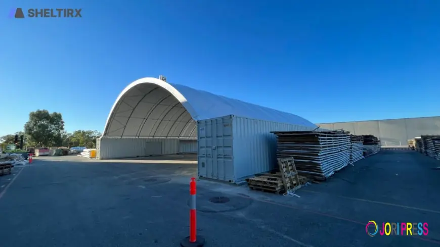 Shipping Container Dome Roof Gains Ground in U.S. Industry