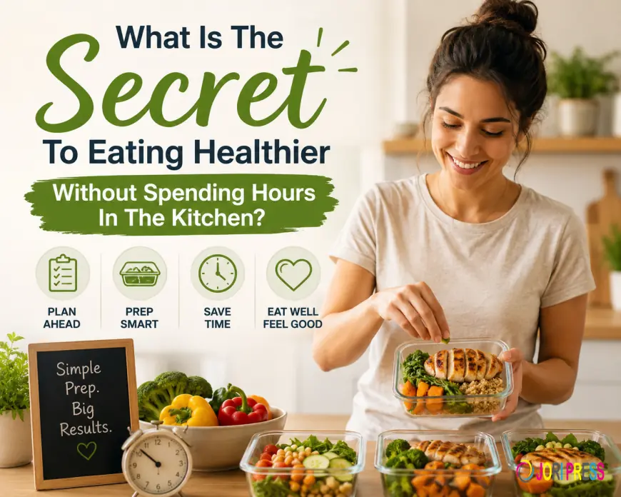 What Is The Secret To Eating Healthier Without Spending Hours In The Kitchen?