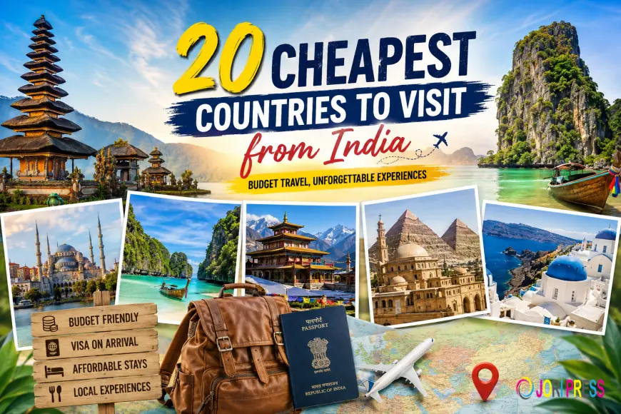 Cheapest Countries to Visit from India