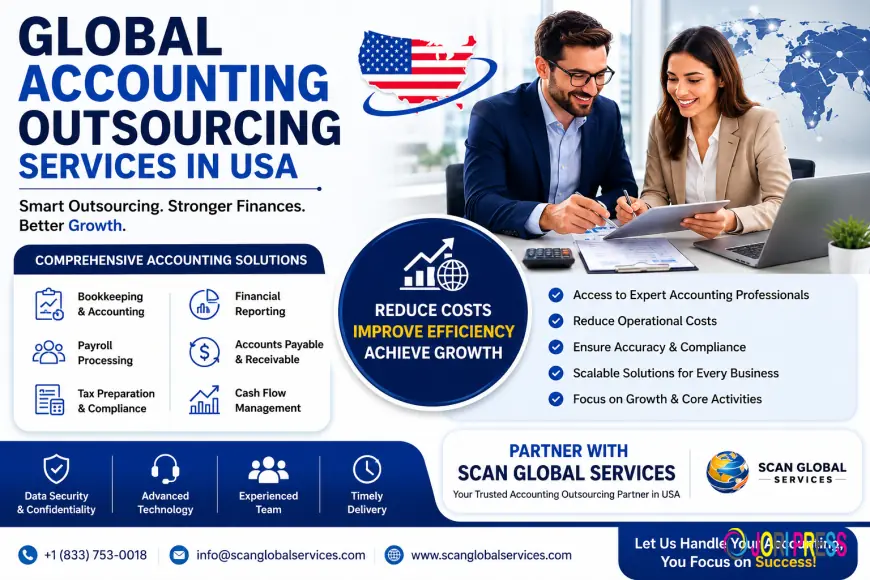 Global Accounting Outsourcing Services in USA: A Smart Solution for Modern Businesses