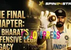 Indian Wicketkeeper KS Bharat Concludes International Career