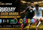 Resilience on Display: Uruguay Holds Saudi Arabia