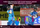 India's Big Selection Call: Could Yashasvi Jaiswal Replace Rohit Sharma in Lucknow?