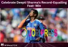 Deepti Sharma Climbs to the Top of Women's Cricket Wicket-Taking Charts