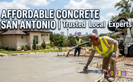 Affordable Concrete San Antonio | Trusted Local Experts