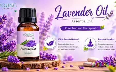 Lavender Essential Oil: Natures Secret for Relaxation, Hair Care And Glowing Skin