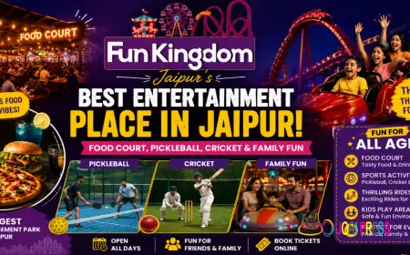 Best Entertainment Place in Jaipur – Food, Pickleball, Cricket & Family Fun