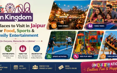 Top Things to Do in Jaipur – Food Streets, Sports Activities & Family Fun