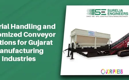 Material Handling and Customized Conveyor Solutions for Gujarat Manufacturing Industries