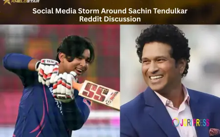 Social Media Storm: Sachin's Reddit Comment Creates Cricket Buzz