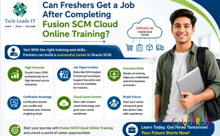 Can Freshers Get a Job After Completing Fusion SCM Cloud Online Training?