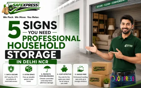 5 Signs You Need Professional Household Storage in Delhi NCR