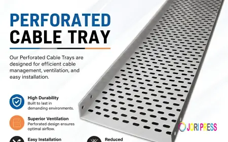 Leading Cable Tray Manufacturer in India: Powering Smart Infrastructure and Industrial Growth