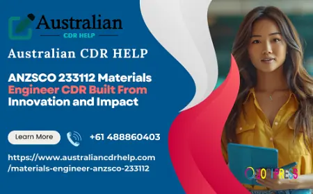 ANZSCO 233112 Materials Engineer CDR Built From Innovation and Impact