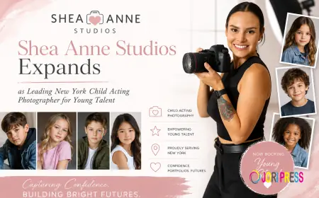 Shea Anne Studios Expands as Leading New York Child Acting Photographer for Young Talent