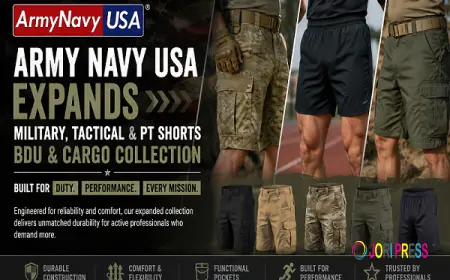 Army Navy USA Expands Military, Tactical & PT Shorts BDU & Cargo Collection for Active Professionals