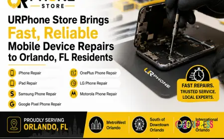 URPhone Store Brings Fast, Reliable Mobile Device Repairs to Orlando, FL Residents