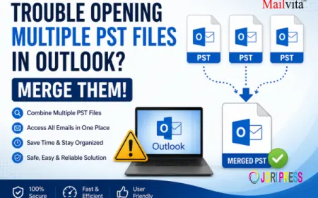 Trouble Opening Multiple PST Files in Outlook? Merge Them