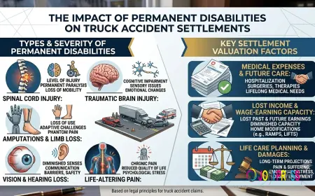 The Impact of Permanent Disabilities on Truck Accident Settlements