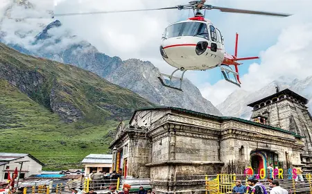 Your Trusted Helicopter Yatra Partner - Comfort My Travel
