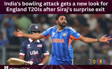 India's bowling attack gets a new look for England T20Is after Siraj's surprise exit