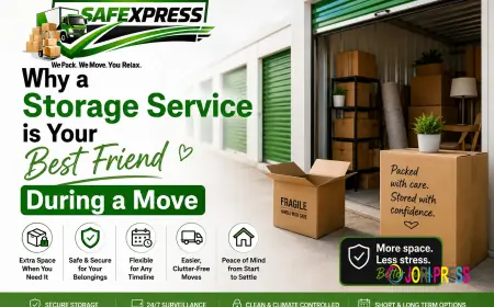 Why a Storage Service is Your Best Friend During a Move