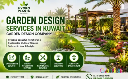 Garden Design Services in Kuwait: Creating Beautiful Outdoor Spaces