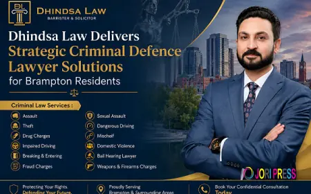 Dhindsa Law Delivers Strategic Criminal Defence Lawyer Solutions for Brampton Residents