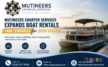 Mutineers Charter Services Expands Boat Rentals Lake Lewisville for 2026 Season