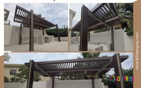 Fixed Rafter Pergola Design for Elegant Outdoor Spaces