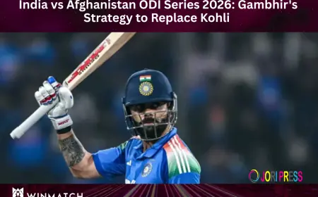 India vs Afghanistan ODI Series: How Gambhir Plans to Fill Kohli's Spot