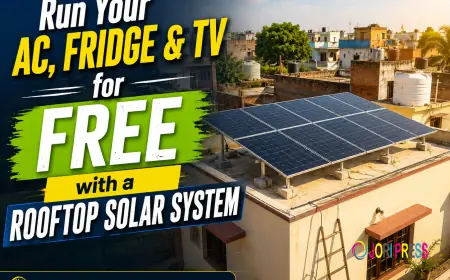Run Your AC, Fridge & TV for Free with a Rooftop Solar System