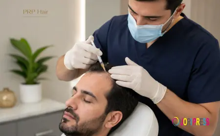 PRP for Hair Loss in Sharjah: Natural Hair Regrowth Support