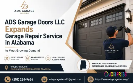 ADS Garage Doors LLC Expands Garage Repair Service in Alabama to Meet Growing Demand