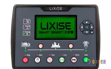 Best Multi-Language Genset Controller: LIXiSE LXC6620B-4G