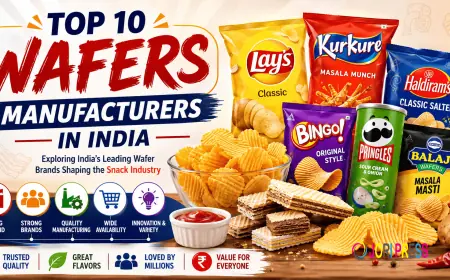 Top 10 Wafers Manufacturers in India | Leading Snack Industry Guide