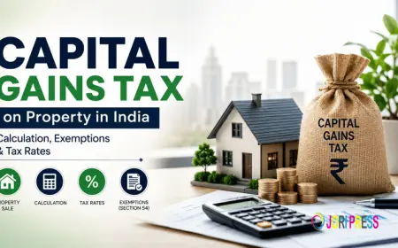 What is Capital Gains Tax In India: Types, Tax Rates, Calculation, Exemptions & Tax Saving