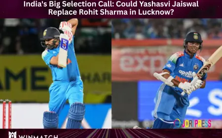 India's Big Selection Call: Could Yashasvi Jaiswal Replace Rohit Sharma in Lucknow?